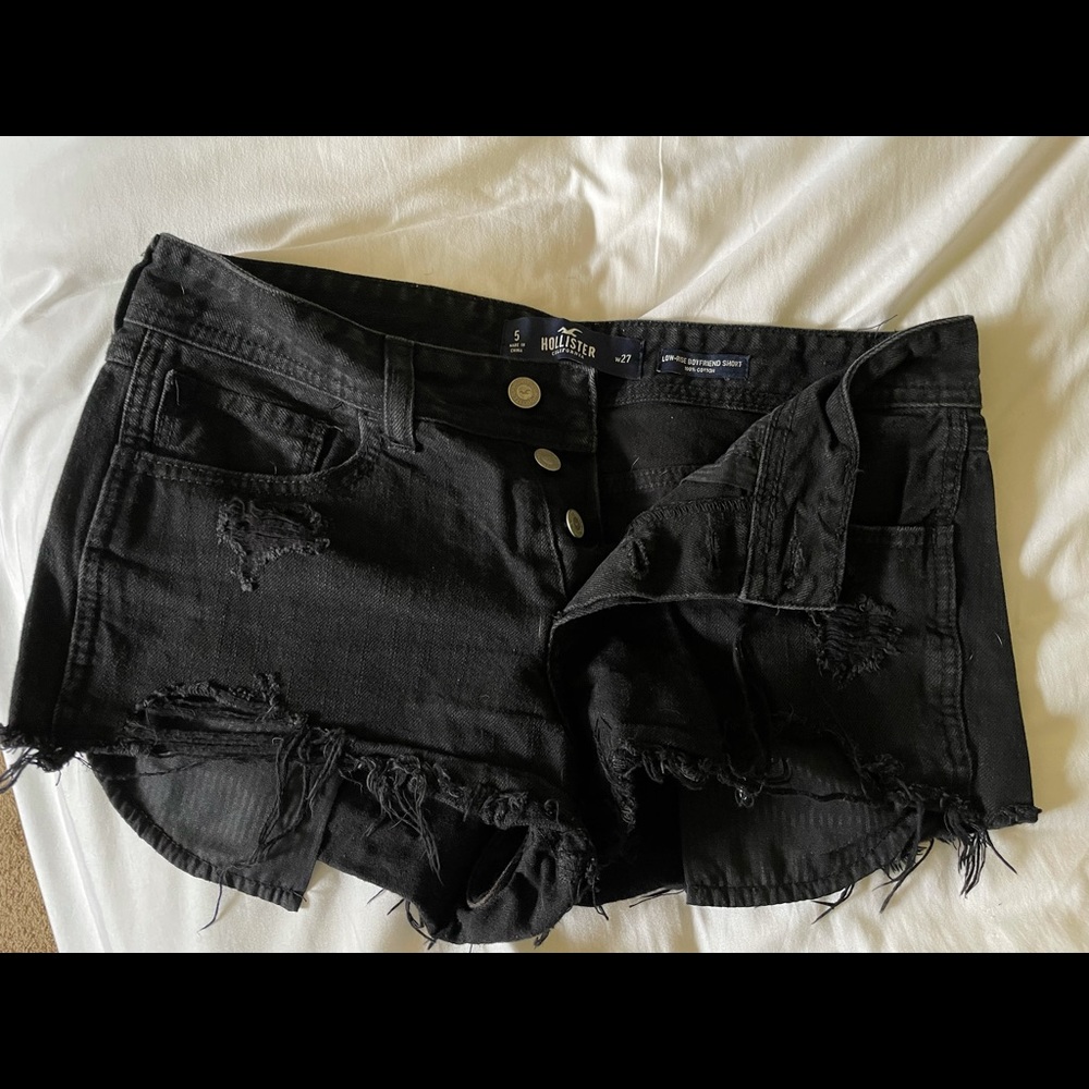Low-Rise Boyfriend Shorts: Hollister